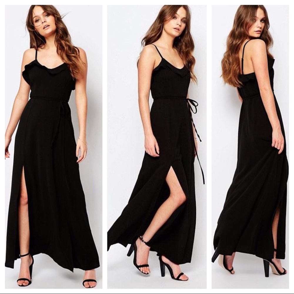 New Look Ruffle Maxi Dress